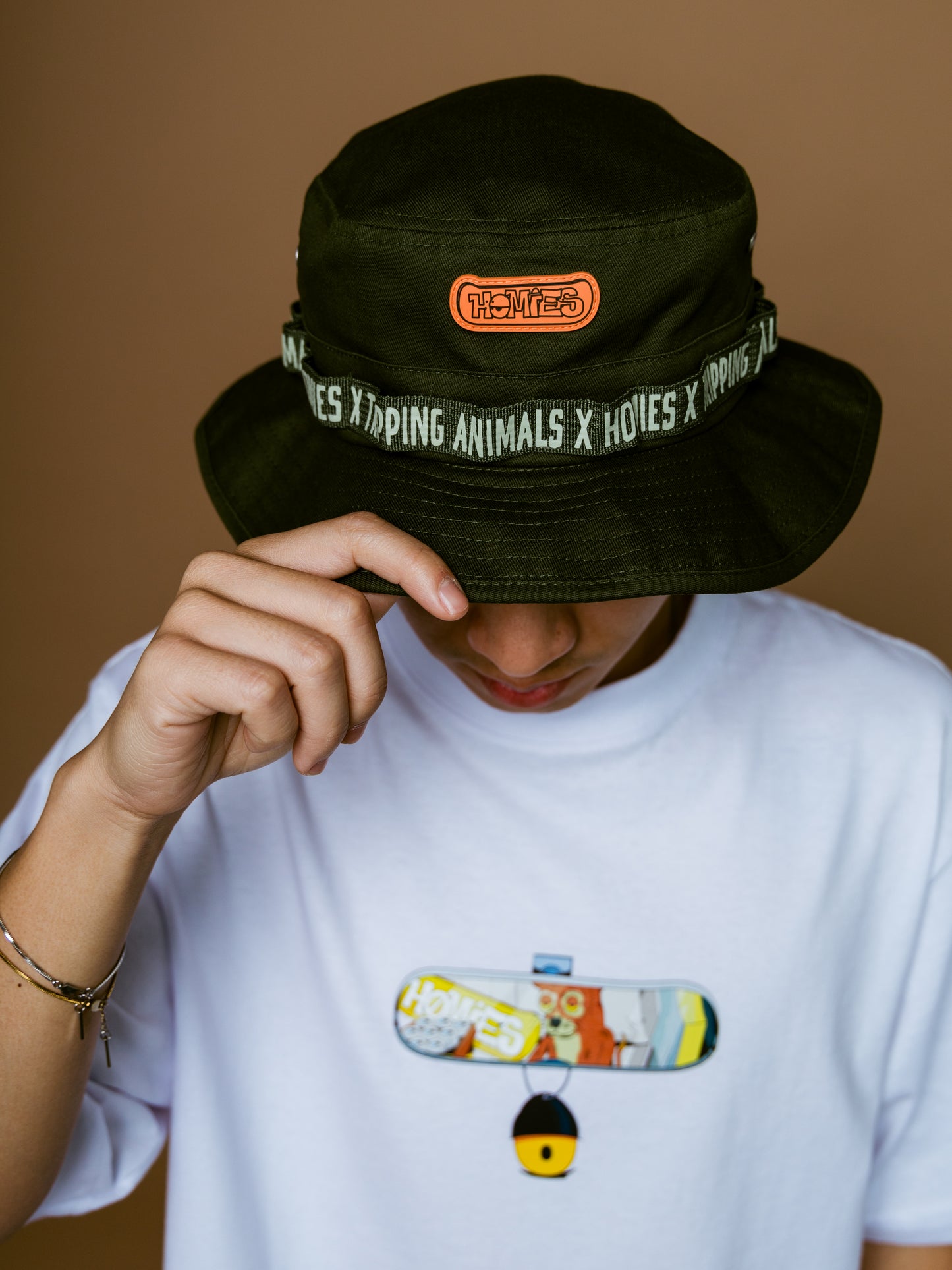 JUNGLE HUNTER SUN HAT HOMIES X TRIPPING ANIMALS