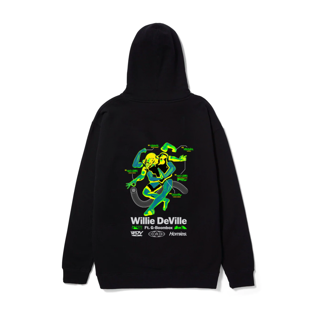HOODIE WILLIE DEVILLE X HOMIES
