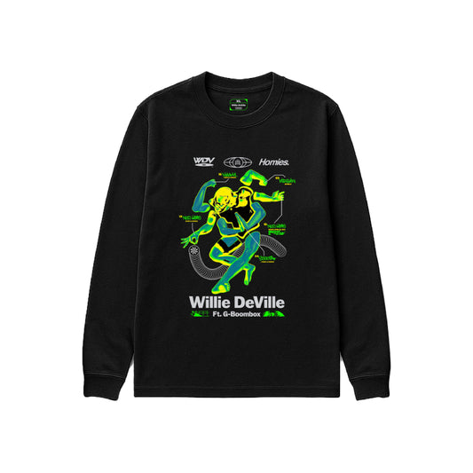 LONG SLEEVE WILLIE DEVILLE X HOMIES